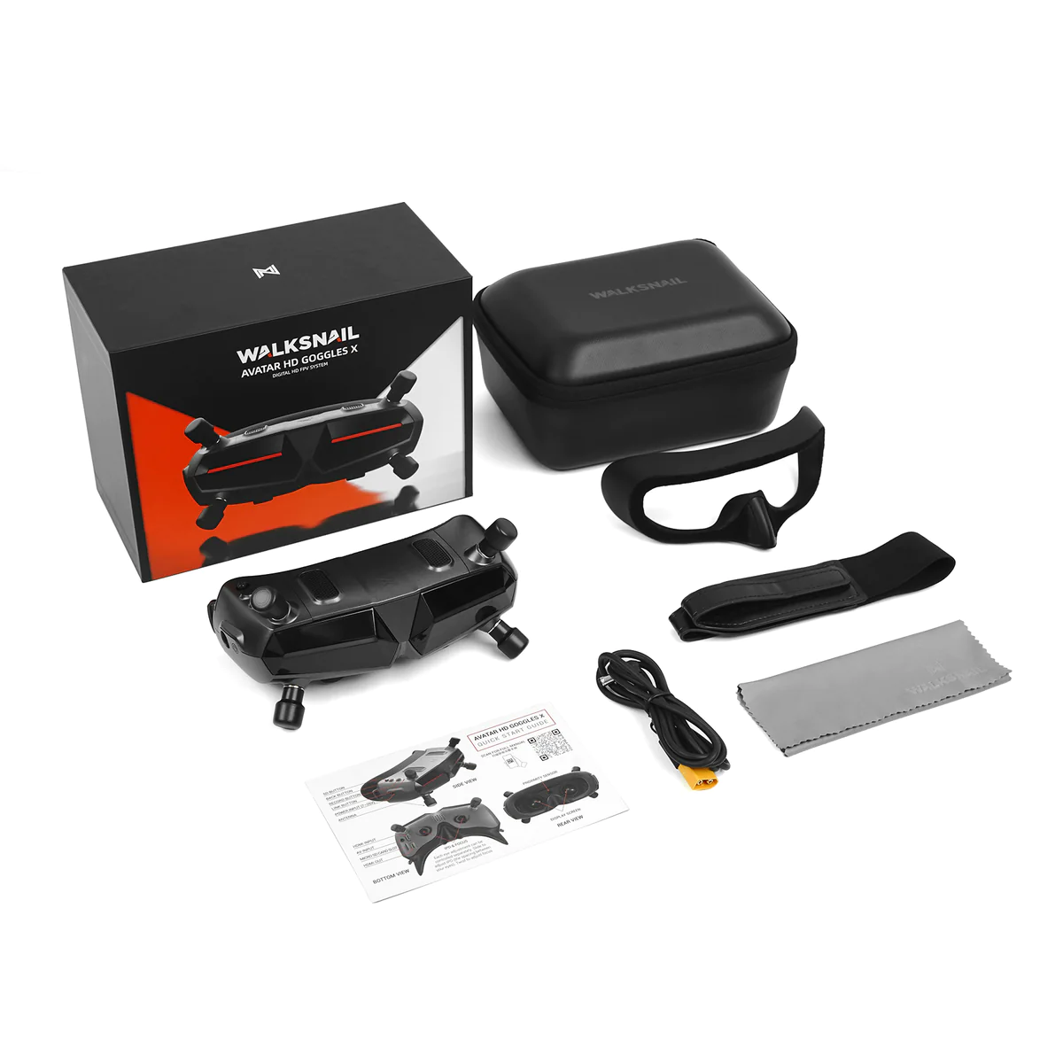 نظارات CADDX FPV Walksnail Ava - مراجعة Walksnail Avatar Hd Goggles X وسعره