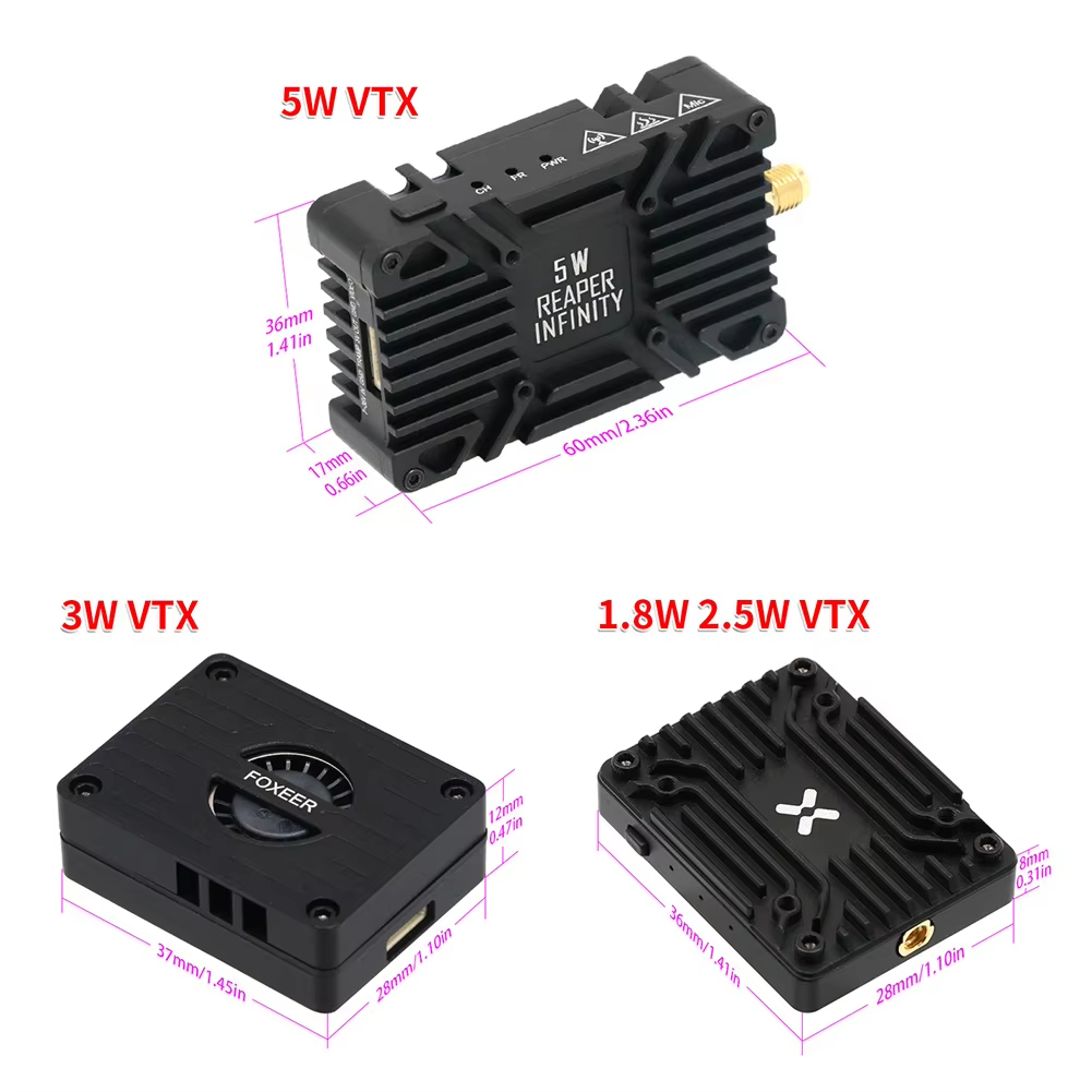 جهاز إرسال فوكسير ريبر إكستريم - مراجعة Foxeer Reaper Extreme 2.5W Vtx وسعره