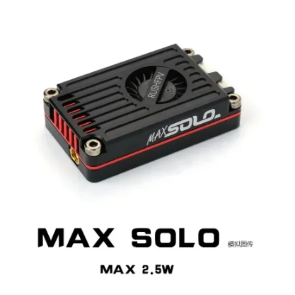 جهاز إرسال فيديو FPV طويل المد - مراجعة Rushfpv Rush Max Solo 5.8G 2.5W Vtx وسعره
