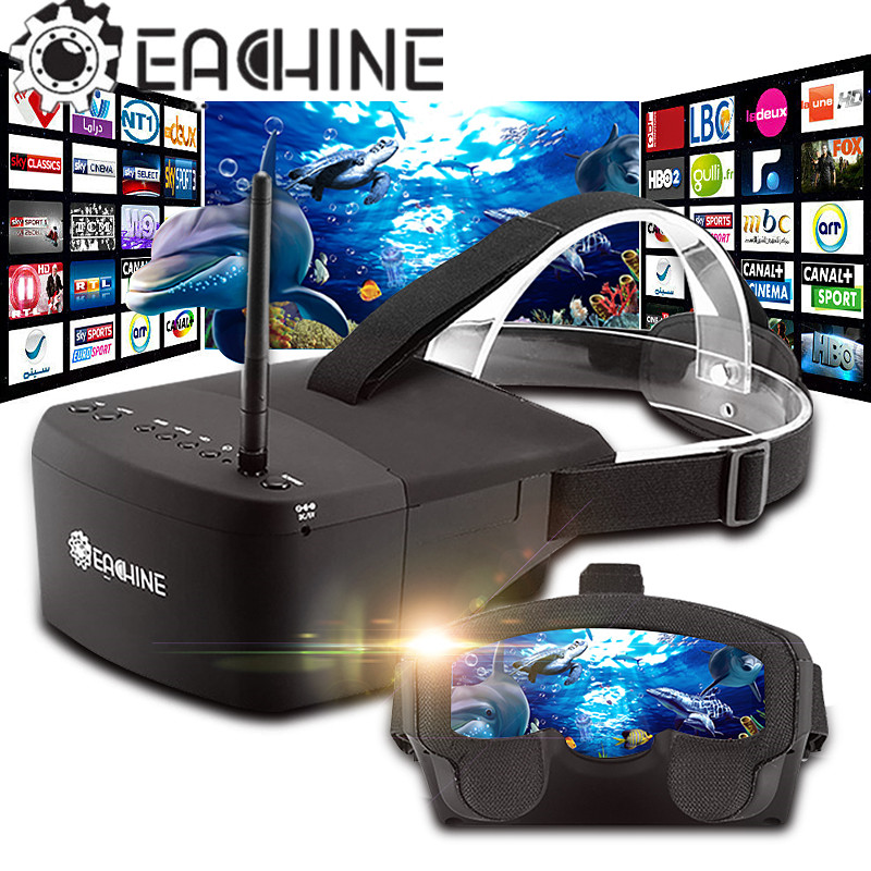 Eachine EV800 5 بوصة 800x480 F - مراجعة Skyzone Sky04O Pro Fpv Goggles وسعره